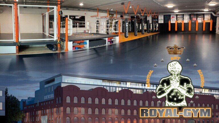 Royal Gym binnen en buiten